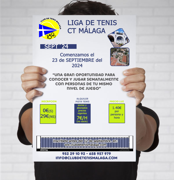 LIGA DE TENIS SEPTIEMBRE 2024